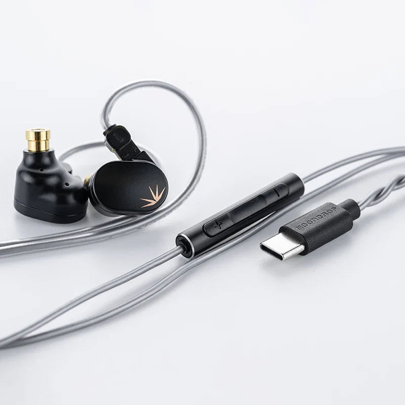 MOONDROP CHU II High Performance Dynamic Driver IEMs Interchangeable Cable in-Ear Headphone