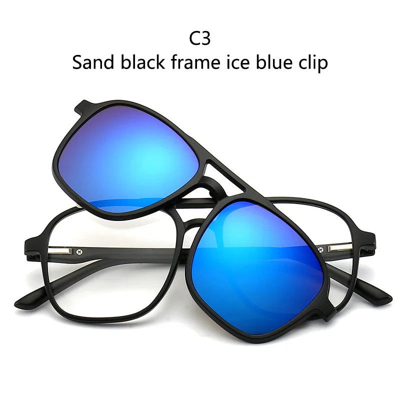 Sunglasses Frames Clip on Sun Glasses Frame Prescription Eyeglasses