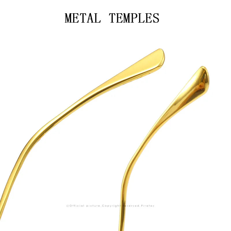 Sunglasses For Men Vintage Rimless Sunglasses Women