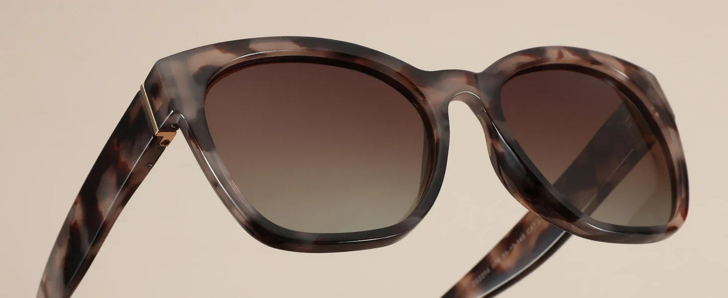 Fashion Cateye Polarized Sunglasses for Women - Oversized Sun Glasses UV400 Protection Retro Shades Designer Style