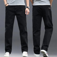 Men's Jeans Classic Retro Baggy Trousers Summer Regular Straight