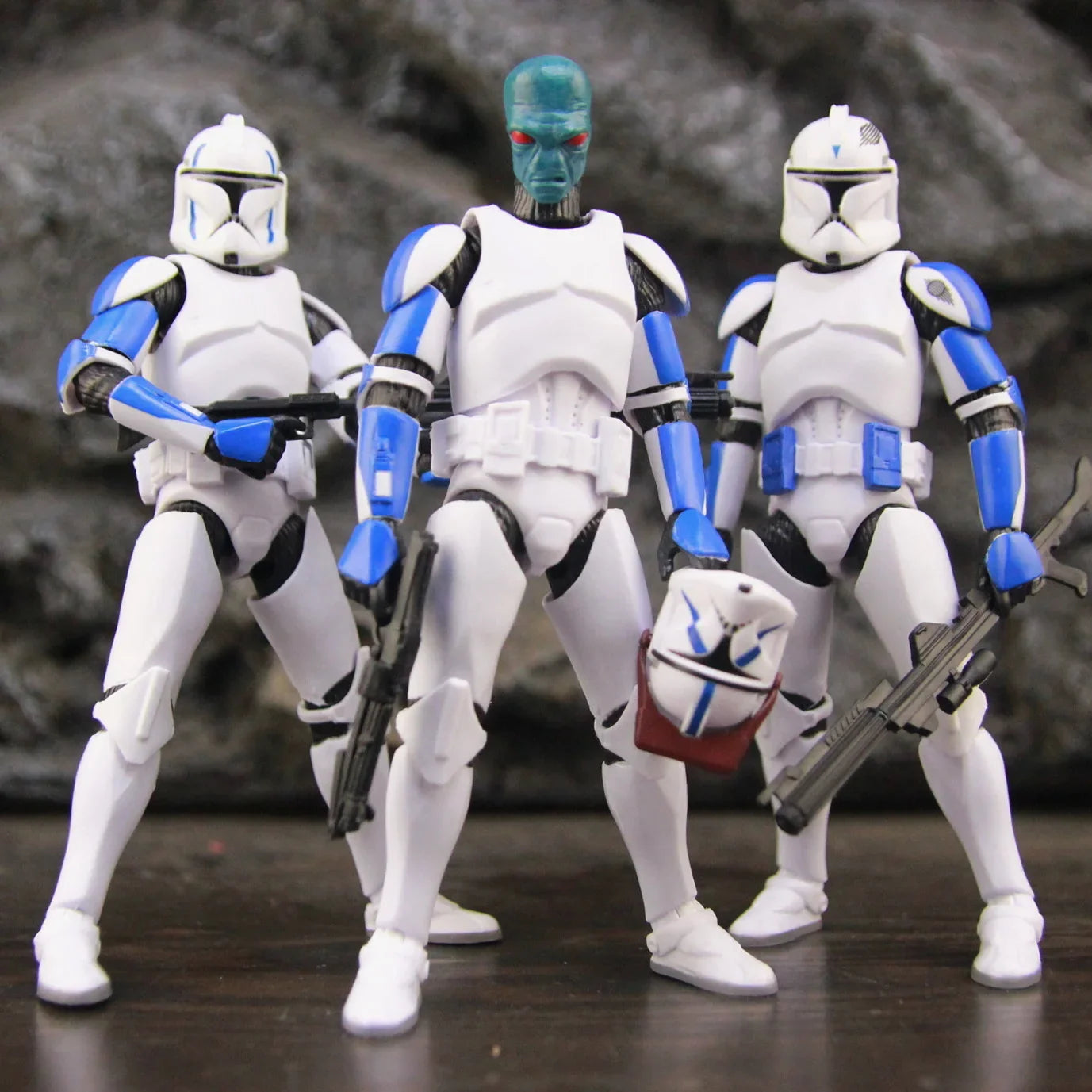 Star Wars 501st Legion ARF ARC Trooper Jesse Hardcase Commander Bane Denal Tup Dogma 6" Action Figure Phase 2 Rex Team Clone Toy