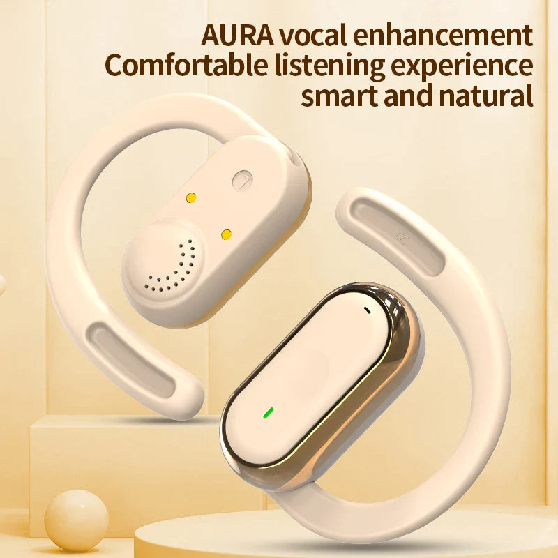 Wireless Headphone Bluetooth Headset Smart Adjustable Touch Sports Waterproof Earbuds Stereo Music Earphone For All Smartphone