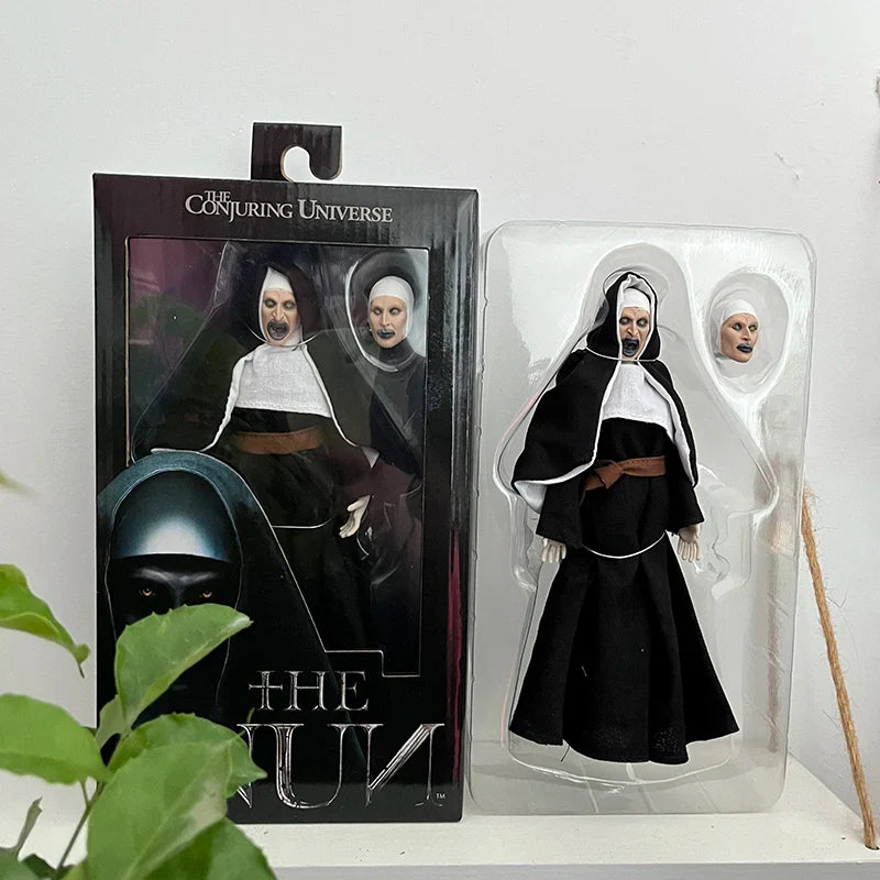 NECA The Nun The Conjuring Series Horror Action Figure Toys Hallowen Present Hobby Collection Face Changable Decor