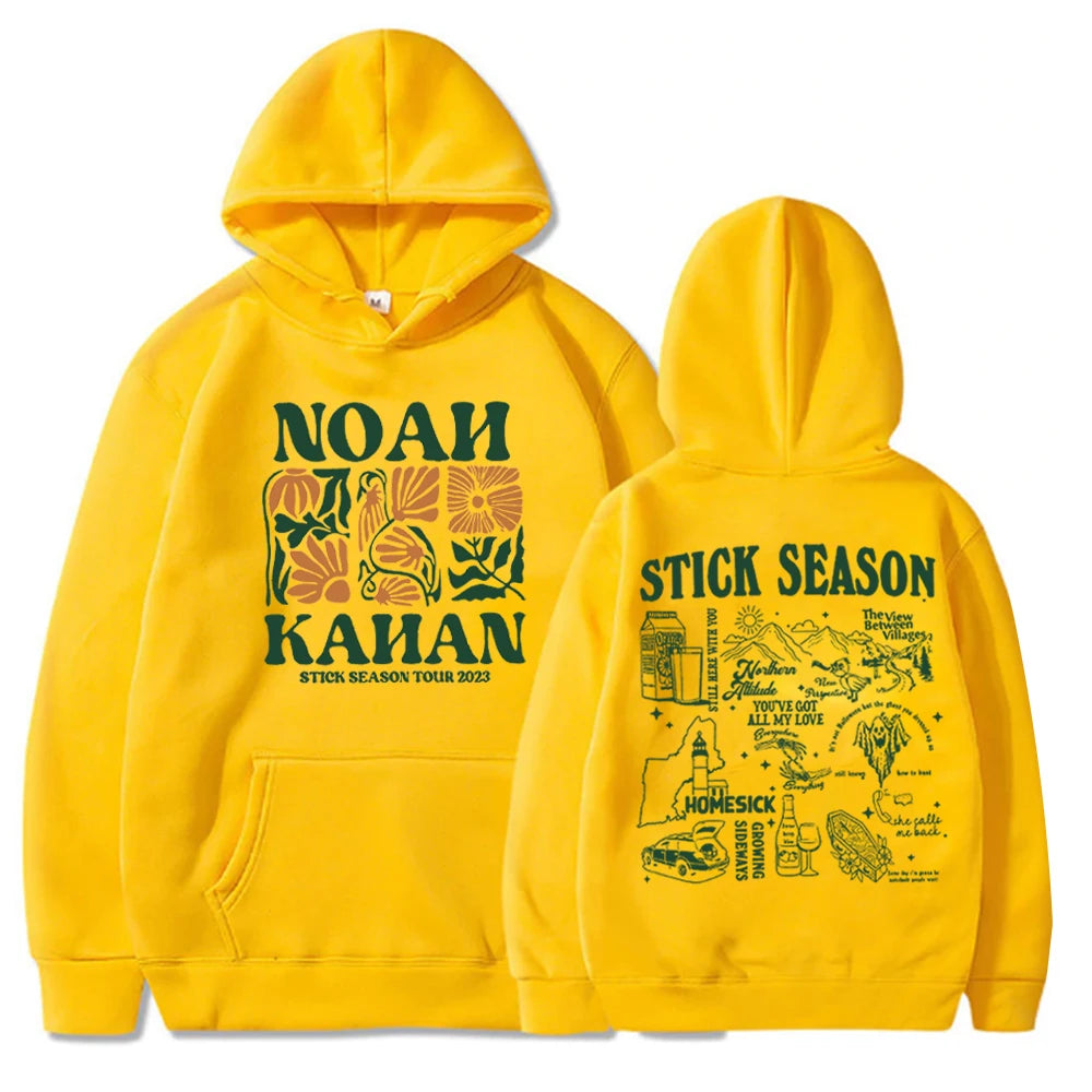 Noah Kahan Hoodie Noah Kahan Stick Season Tour Hoodie Noah Kahan Merch