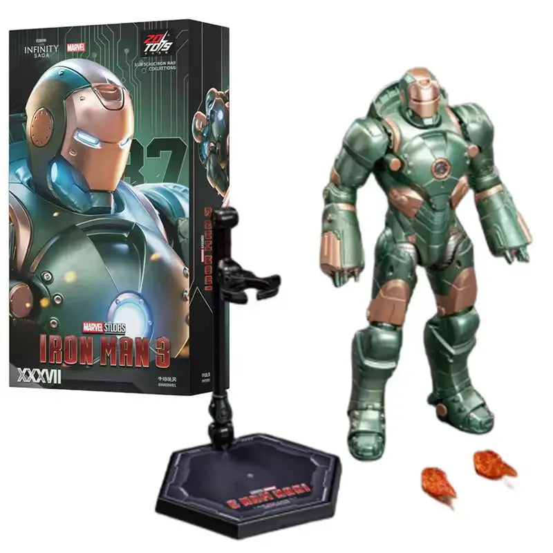 ZDTDS Original Iron Man MK37 Hammerhead MK12 MK38 Igor MK9 Iron Patriot War Machine legends Avengers Action Figure Collect Toy