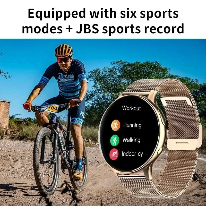 2026 New NFC Smart Watch For Bluetooth Calls Waterproof Smartwatch Men Watches Women Fitness Bracelet Custom Watch Face