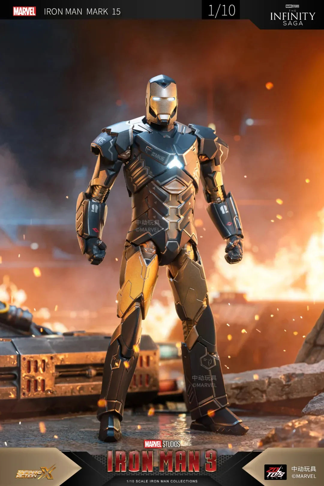 ZDTDS Original Iron Man MK37 Hammerhead MK12 MK38 Igor MK9 Iron Patriot War Machine legends Avengers Action Figure Collect Toy