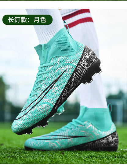 Men Outdoor FG/TF Football Boots Futsal Professional Unisex Soccer Shoes