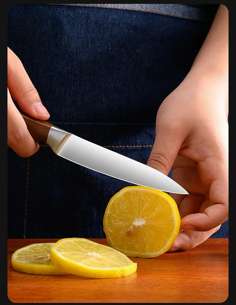 Kitchen Knife Stainless Steel Slicing Cleaver Japanese Chef Fish Cutting Vegetables Meat