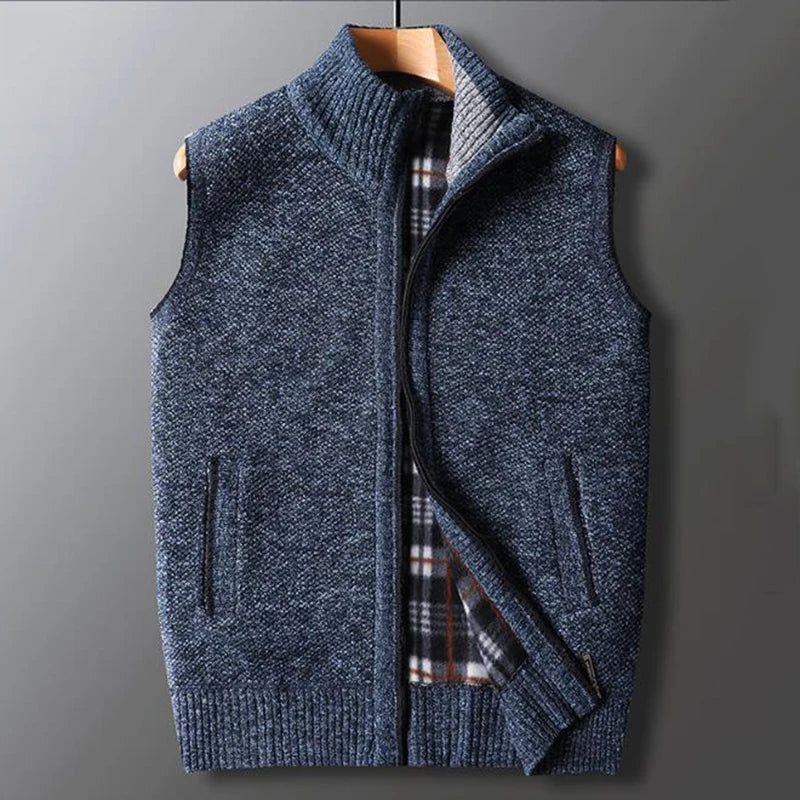 Men's Coat Fashion Warm Outer Wear Vest Spring Vest Casual Sleeveless