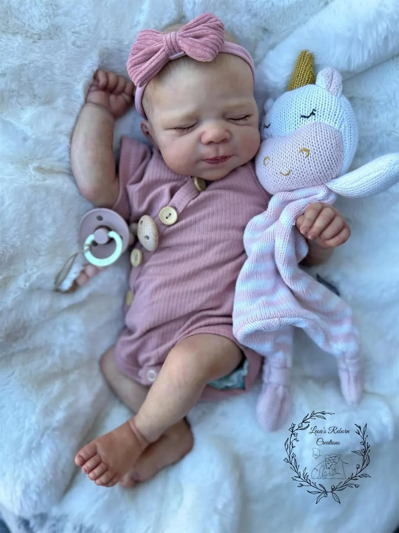 NPK 19-inch Newborn Baby Reborn Doll - Pascale Soft Body Lifelike Cuddly 3D Skin Multiple Layers Painting Realistic Touch