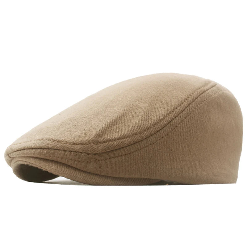 Corduroy Men Hats For Male Retro Berets Seasons Casual Flat Cap Fashion Dad Hats Unisex Bonnet Gorros Hombre Retro Artist Hat