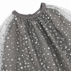 Casual Summer Dress for Kids Girls 2 4 6 8 10 Year Clothes Korean Style Birthday Party Evening Dresses Sequin White Tulle Frocks