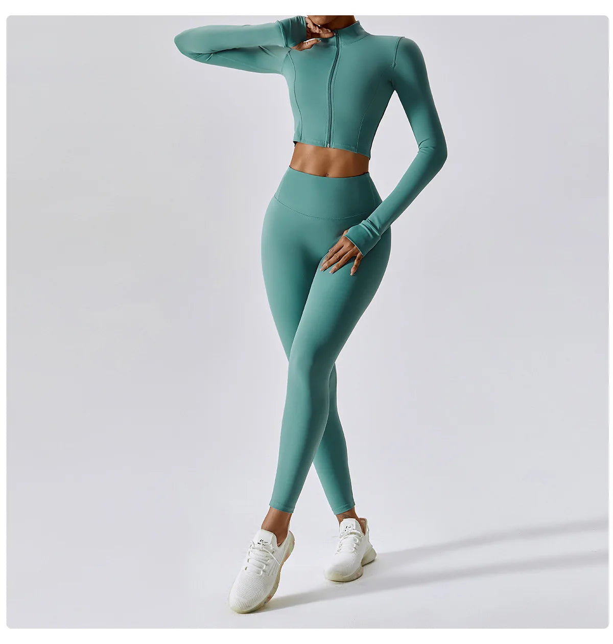 High Waist Yoga Pants Tummy Control Gym Leggings Sport Fitness Seamless