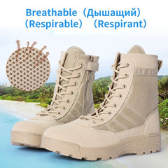 Tactical Military Boots Men Boots Outdoor Lightweight Hiking Boots