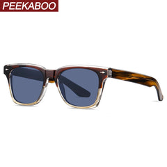 Sunglasses polarized men acetate glasses for women black grey