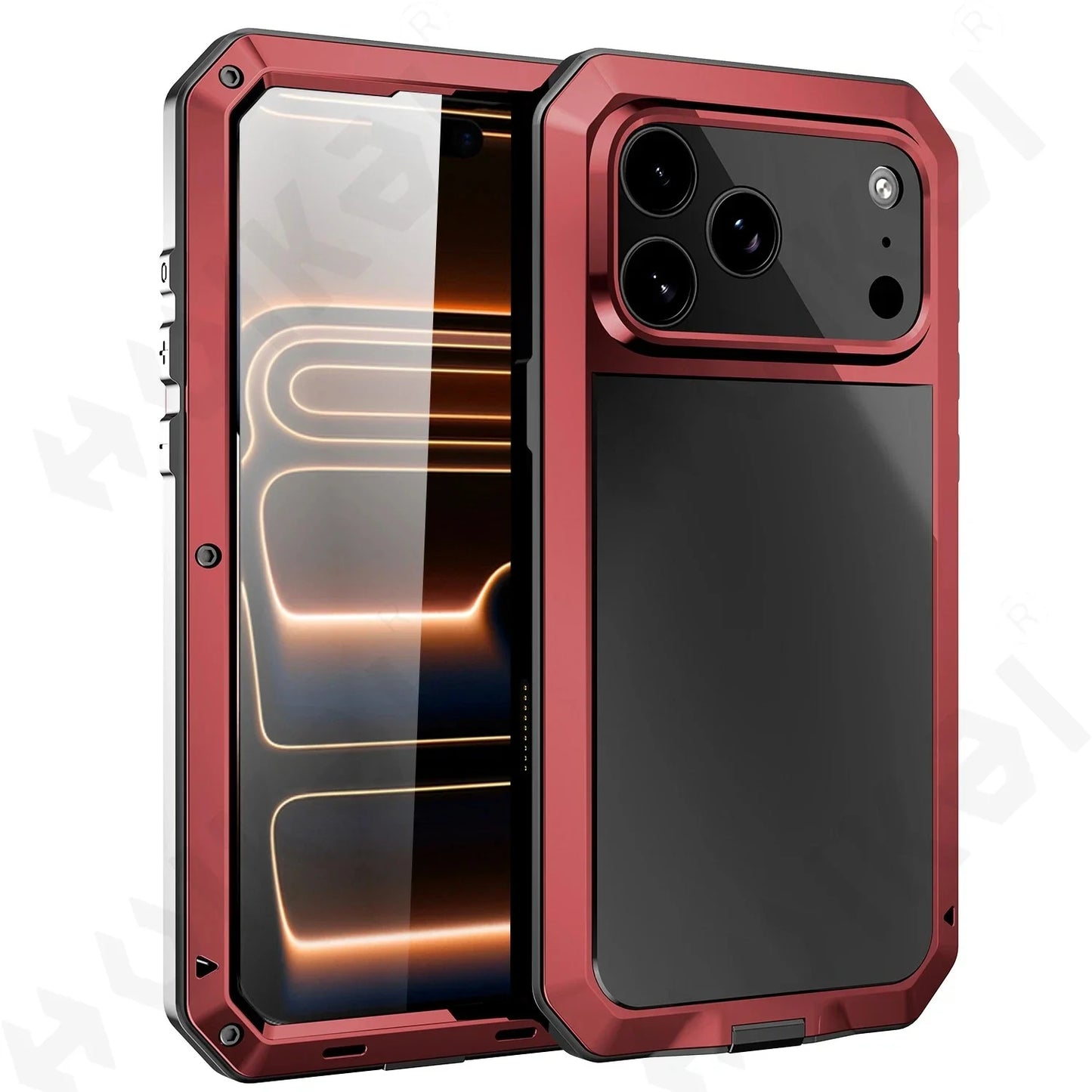 Case For iPhone 17 16 15 14 13 12 11 Pro Max XS XR 8 Plus SE Metal Heavy Duty 360 Full Body Shockproof Armour Protective Cover
