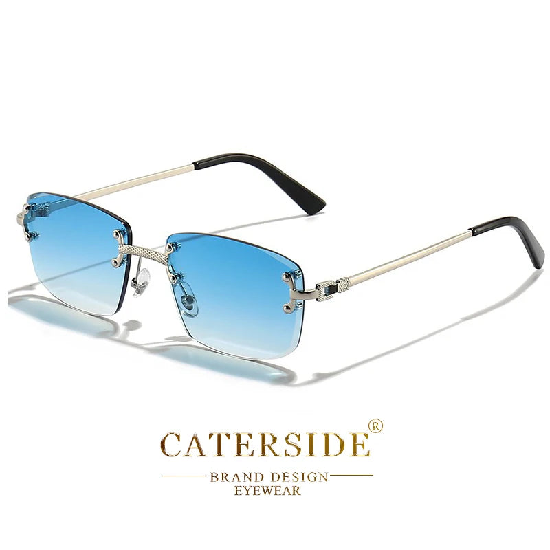 Sunglasses Men Women UV400 Small Gradient Sun Glasses For Men