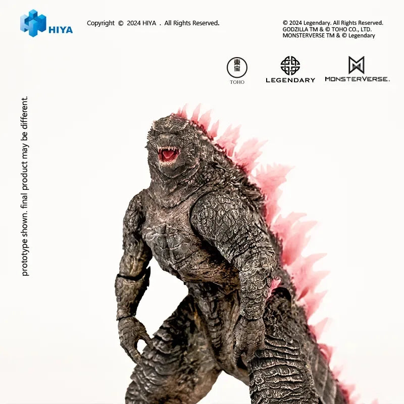 HIYA 18CM 7inch Action Figure Exquisite Basic Series Godzilla x Kong The New Empire Godzilla Evolved Ver.