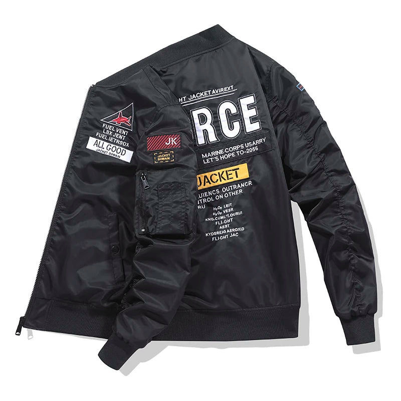 Mens Aviator Jacket - Pilot jacket - Baseball Jacket - Flight Bomber Jacket