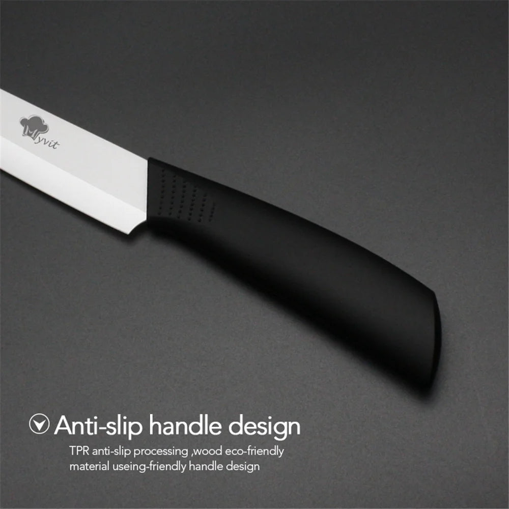 Ceramic Knives Set 3 4 5 6 inch Kitchen Chef Knife with Peeler Utility Paring Slicer