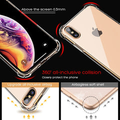 Case For Apples iPhone 14 13 12 11 XS Max XR X 8 6s Plus 15 Phone Airbag Cover