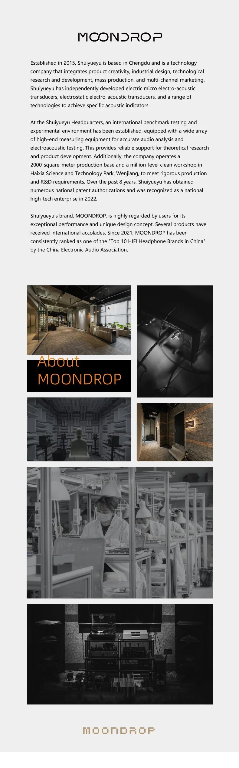 MOONDROP OLD FASHIONED On-Ear Headphone 40mm large dynamic driver 0.78-2pin 3.5mm Plug