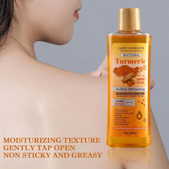 2/1Pcs Turmeric Essential Oil 400ml For Face & Body Anti Dark Spots Anti Aging Skin Hydrating