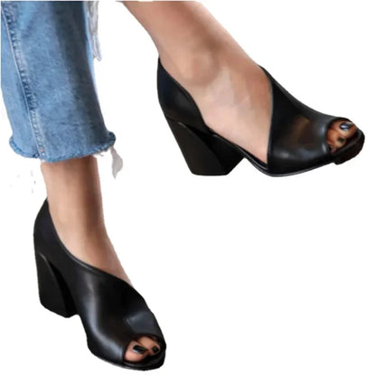 Fashion Shoes Women Sandals Open Toe Sandals Woman Sexy Sandals Ladies Casual High Heel Elegant Female Footwear Zapatillas Mujer