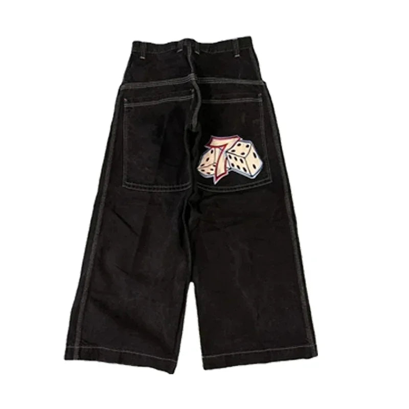 Y2K Jeans: Baggy jeans | Hip Hop Harajuku Streetwear Jeans