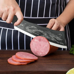 Utility Slaughter Knife Hand Forge Blade Kitchen Knives Cleaver Meat Chopping