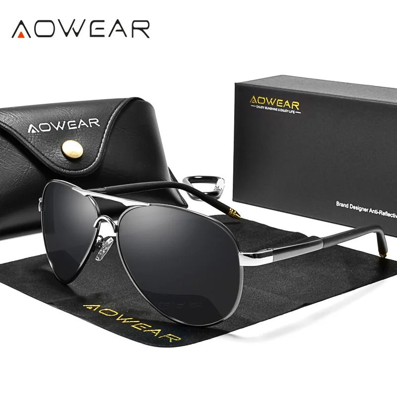 Sunglasses Men Aviation Coating Mirror Sun Glasses for Man Women