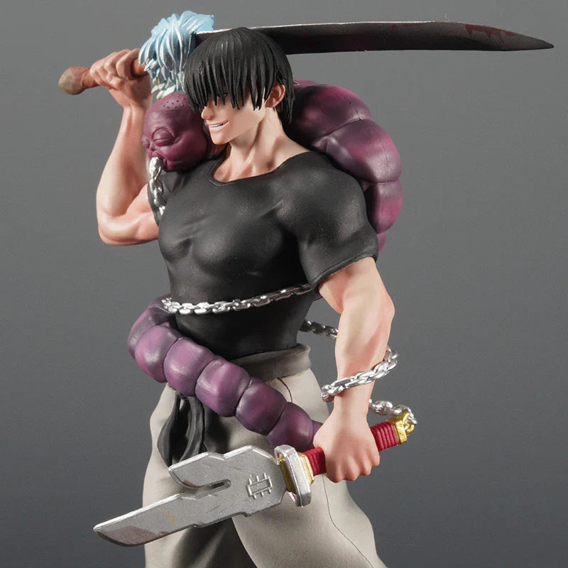 21cm Toji Figure GK Jujutsu Kaisen Figurine King of Artist Fushiguro Toji Action Figures Standing Model PVC Festival Toy Gifts