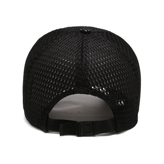 Mesh Baseball Cap for Men Adjustable Breathable Caps Quick Dry Running hat