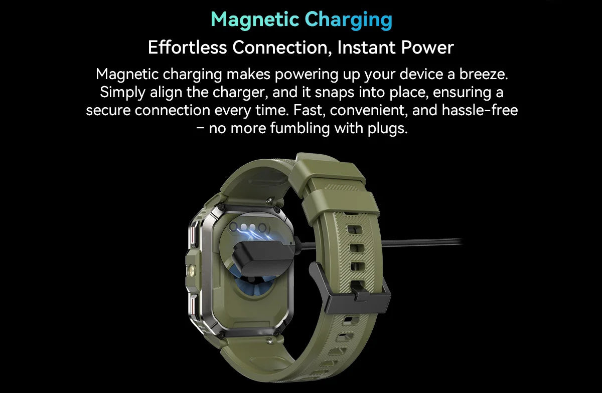 Blackview W70 Pro Sports Fitness Smart Watch 2.01 Screen Bluetooth Talking Watch LED Flashlight Outdoor Smart Watch With Compass