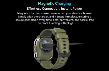 Blackview W70 Pro Sports Fitness Smart Watch 2.01 Screen Bluetooth Talking Watch LED Flashlight Outdoor Smart Watch With Compass