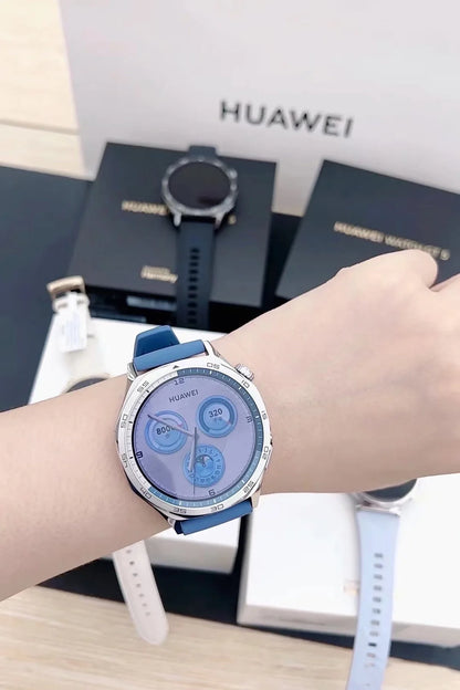 Global Version HUAWEI WATCH GT 5 Smartwatch AMOLED Screen 41mm/46mm Buit-in Map Replay Message Compatible with iOS and Android