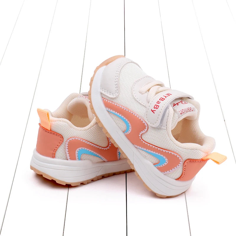 Kid Shoes Casual Sneaker Breathable for Baby Boys and Girls 1-3 Years Old Rubber Sole