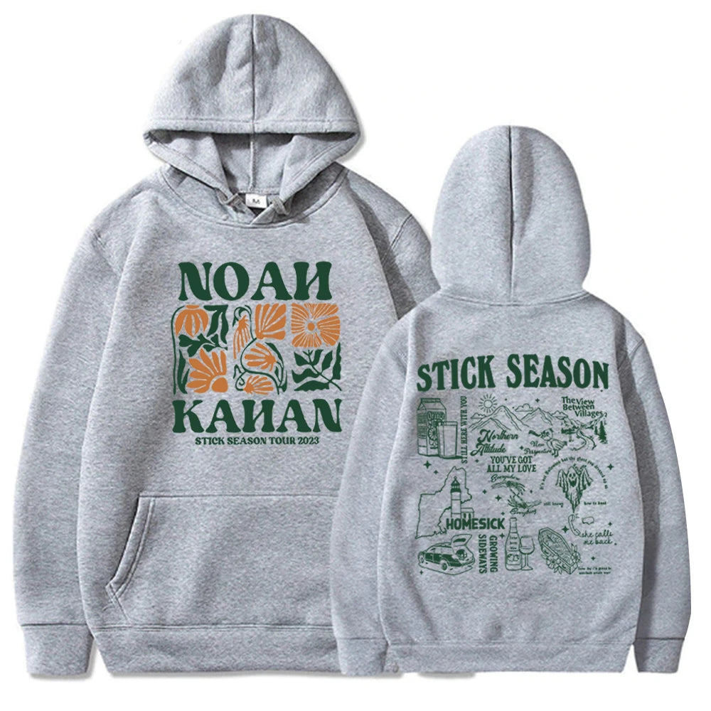 Noah Kahan Hoodie Noah Kahan Stick Season Tour Hoodie Noah Kahan Merch