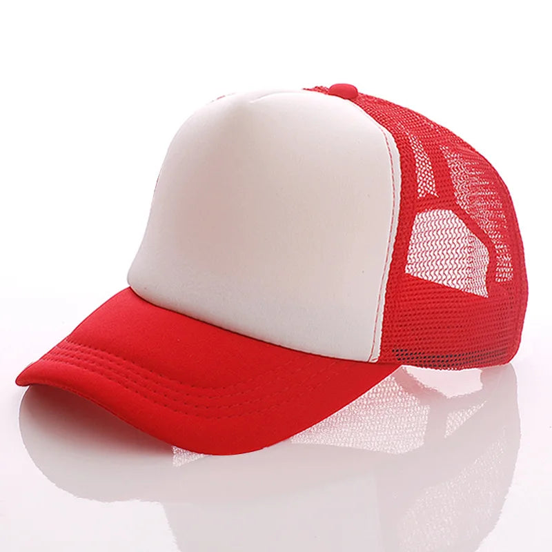 Sublimation Blank Hats Baseball Cap Snapback Hat For Boy Men Women Adjustable Hats Fashion New Sports Advertising Caps