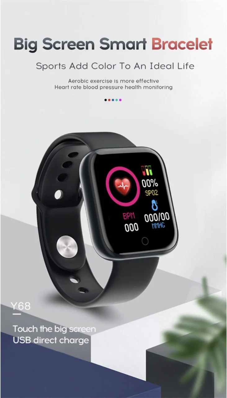 Smart Watch Women Waterproof Wristwatches Men Smartwatch Electronic Clock