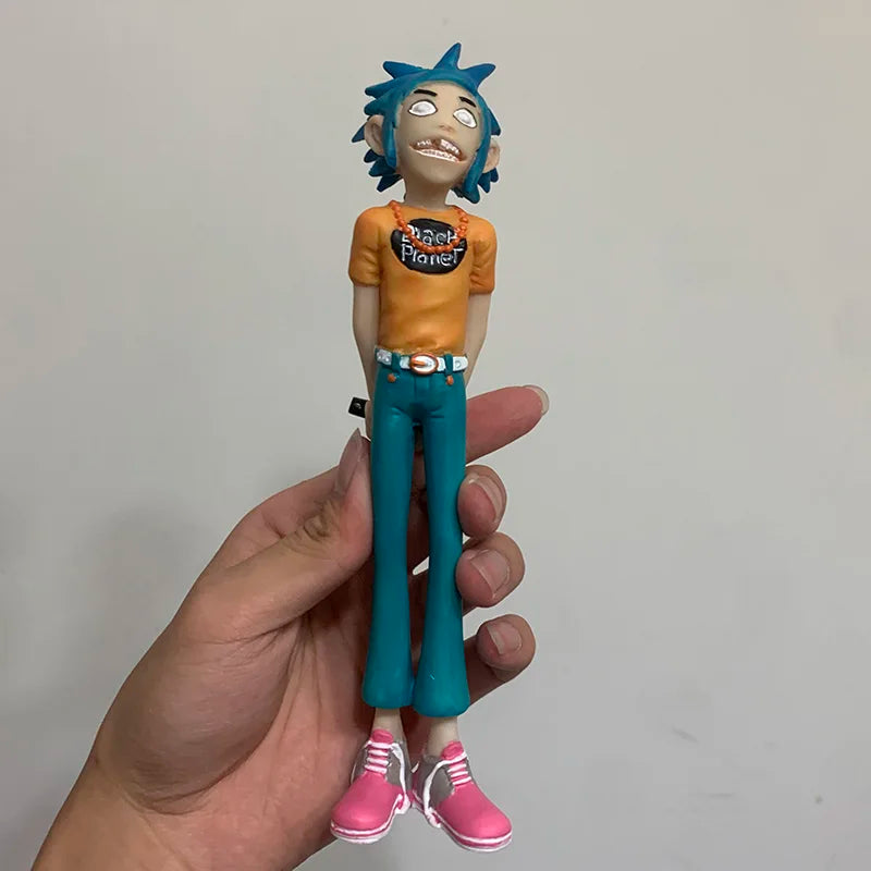 Gorillaz Band Action Figure Rock Band Member Figurine 2d Noodle Murdoc Russel Model Doll Figures Toys For Children Gifts