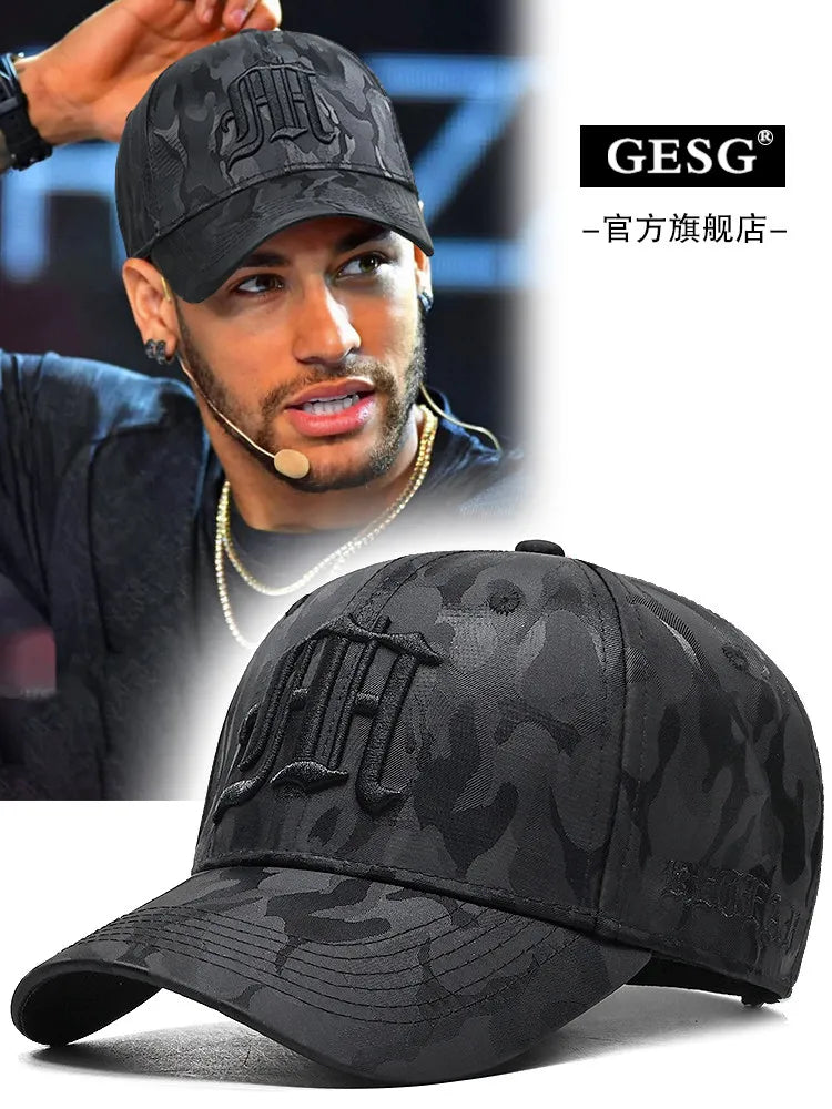 InlnDtor2024 new camouflage embroidered letters trucker 112 baseball cap street hip hop back snapback cap