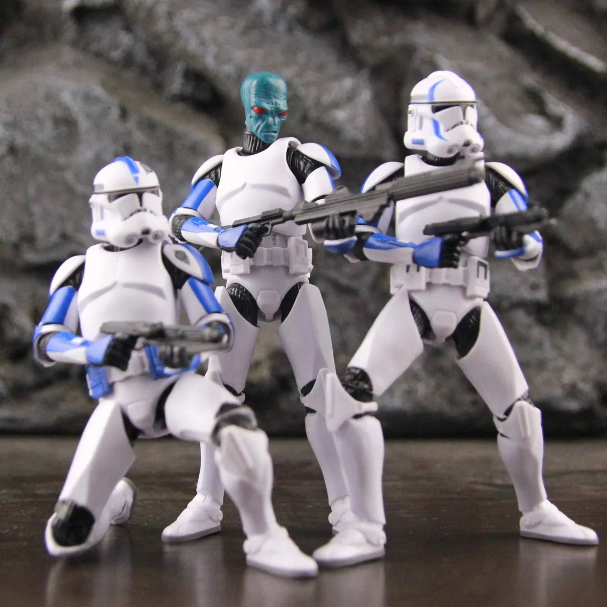 Star Wars 501st Legion ARF ARC Trooper Jesse Hardcase Commander Bane Denal Tup Dogma 6" Action Figure Phase 2 Rex Team Clone Toy