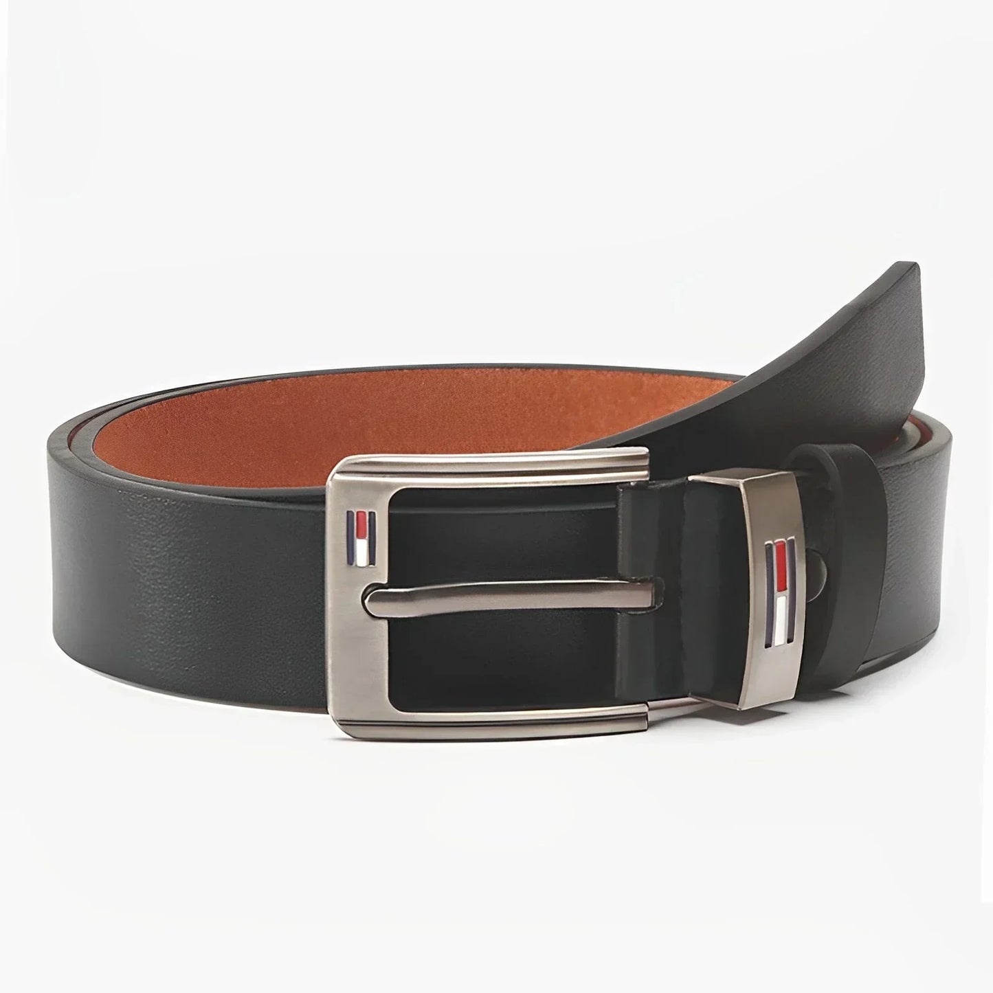 Male PU Leather Belt High Quality Men Belt Alloy Square Buckle Men Male Strap Pin Buckle Fancy Vintage Jeans Waistband Strap