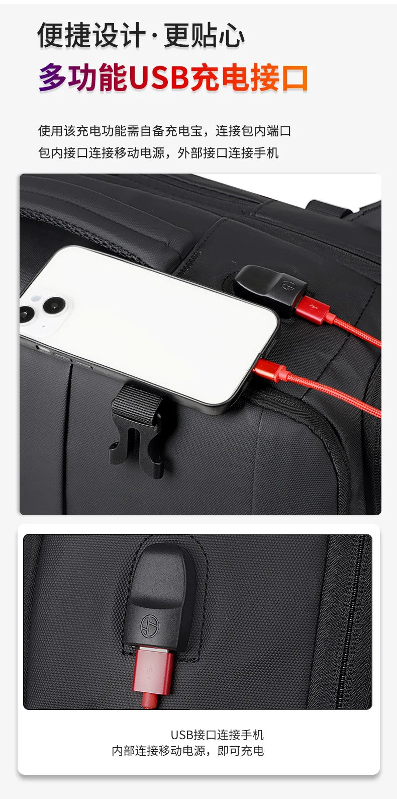 HOMEFISH Ryanair Cabin Bag Luggage - 15.6 Inch Laptop Business Travel Backpack for Men And Women College School Backpack