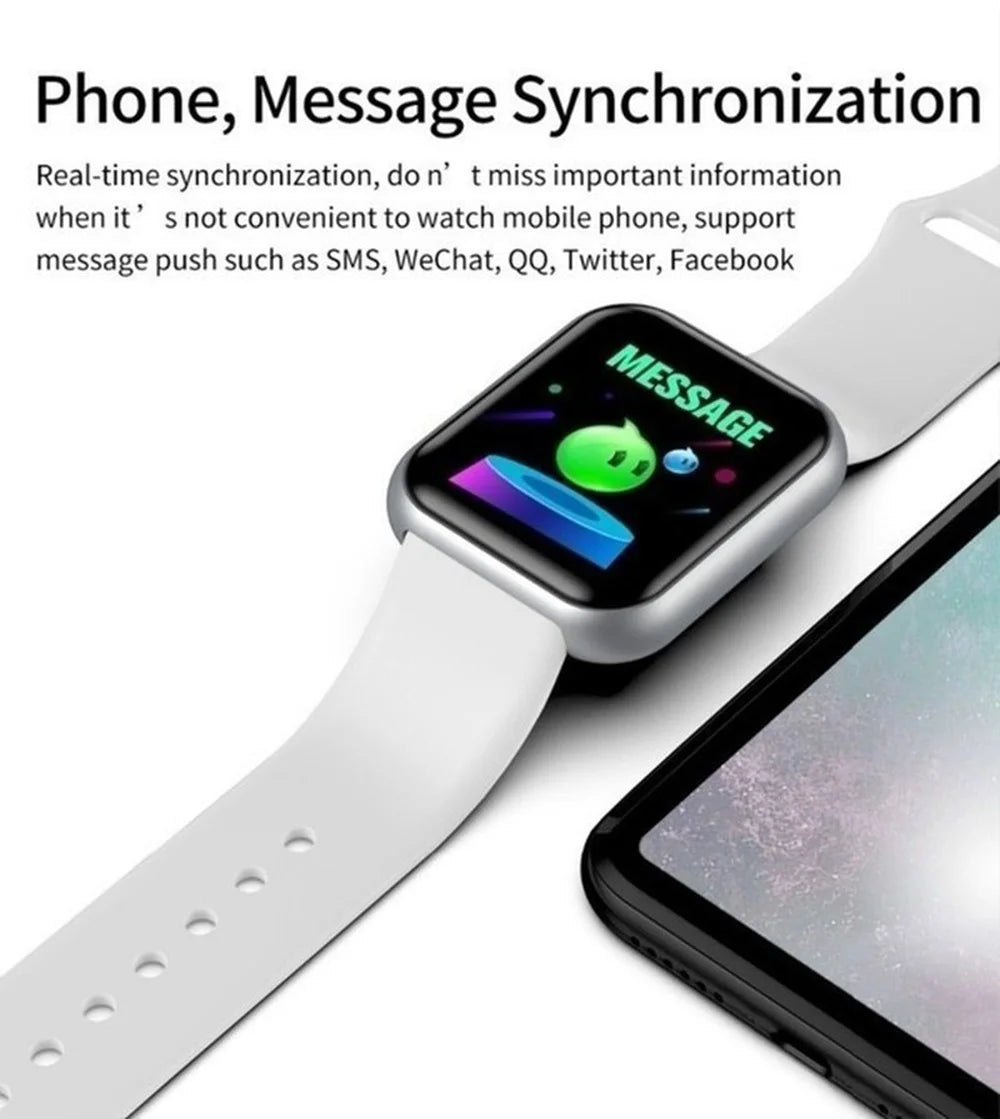Smart Watch Women Waterproof Wristwatches Men Smartwatch Electronic Clock