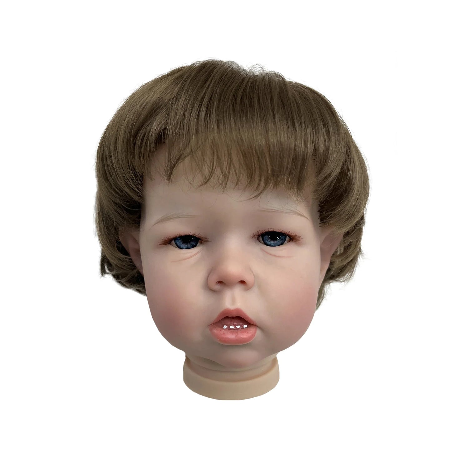 50CM/70CM Liam Bebe Reborn Doll Kits Handmade Painted/Unpainted Realistic Cute Newborn Doll Parts With Teeth Kit Bebé Reborn