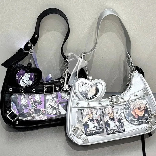 Cute Y2k Women's Shoulder Bag Fashion Elegant Sweet Lolita Jk Ita Bag
